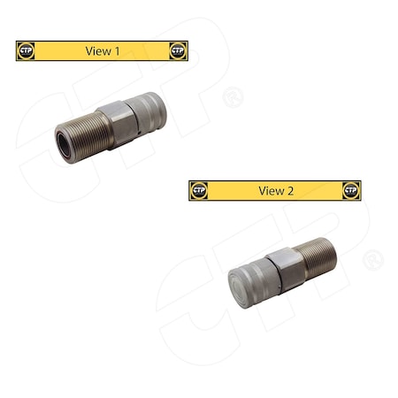 Aic Replacement Parts Coupler Female Flat Fac Fits Caterpillar Models 2416190